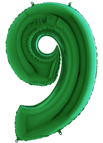 Grüne Zahl - 9